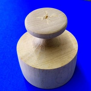 Wooden Biscuit Cutter